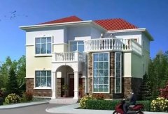 一棟浪漫法式輕鋼別墅設(shè)計(jì)案例