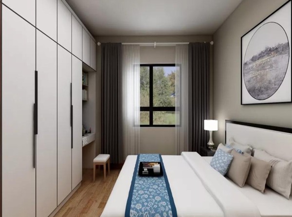 368平米氣派輕鋼別墅,很有面子,十里八親都來參觀(圖4) 輕鋼別墅臥室