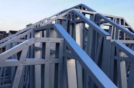 輕鋼型鋼結(jié)構(gòu)工程施工質(zhì)量問題與預(yù)防措施(圖5) 輕鋼龍骨