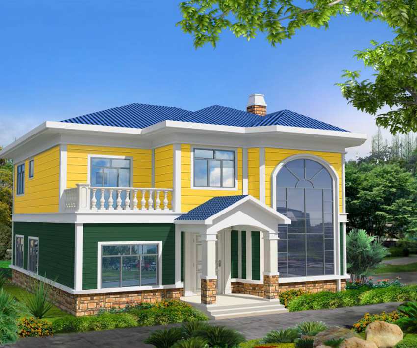 睿婕輕鋼別墅-大黃蜂戶(hù)型(圖1) 睿婕輕鋼別墅