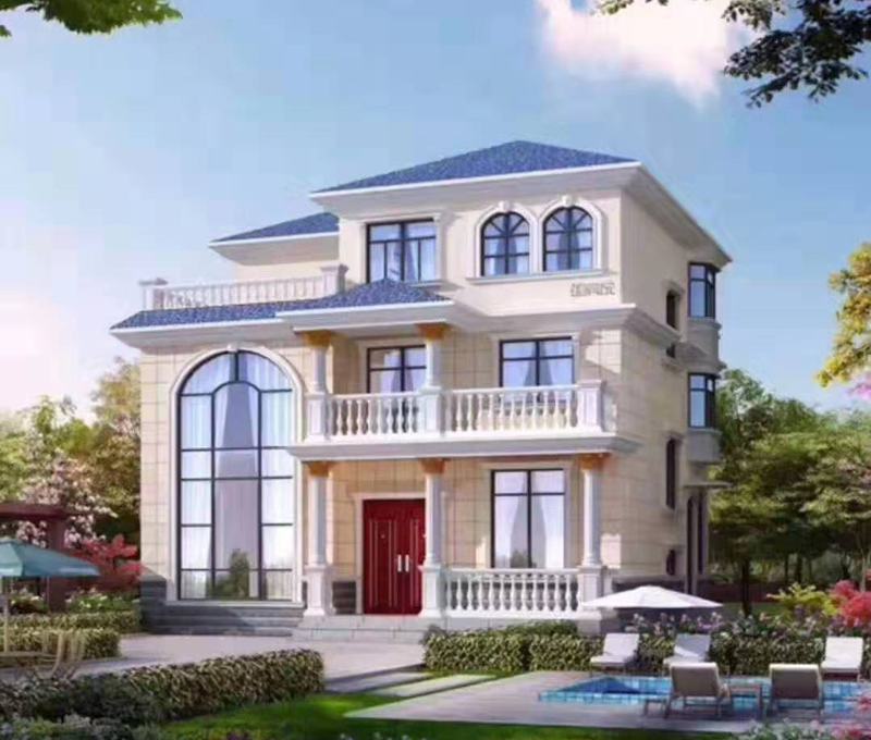 輕鋼別墅公司超低報價,提供施工指導(dǎo)建出來的房子是什么樣子?(圖4) 睿婕輕鋼別墅