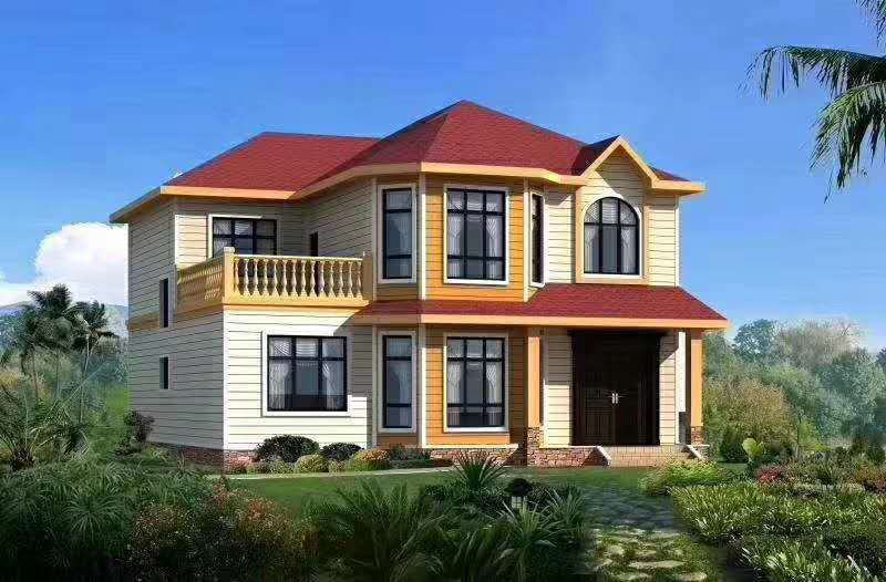 輕鋼別墅300平米價(jià)格多少?是否值得選擇?(圖2) 睿婕輕鋼別墅