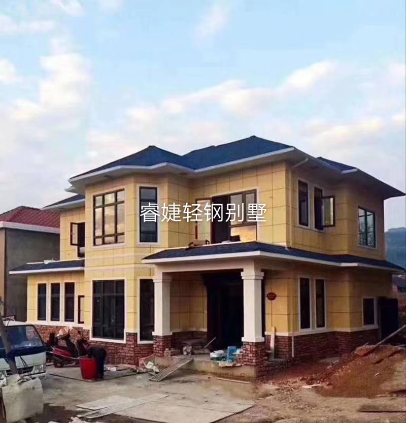 輕鋼別墅如果具備這五大因素,會顯得高大上!(圖1) 睿婕輕鋼別墅