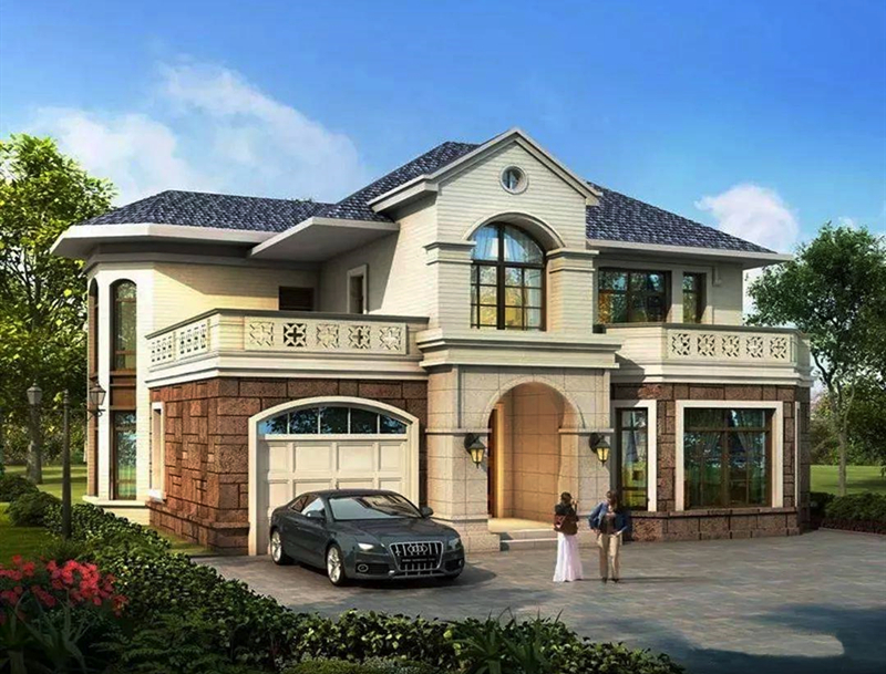 美式風格輕鋼別墅 美式風格輕鋼別墅