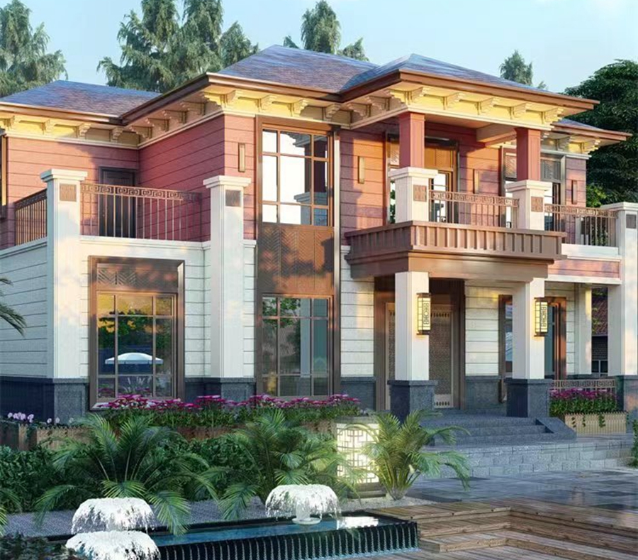 現代簡約輕鋼別墅：簡潔、時尚又實用