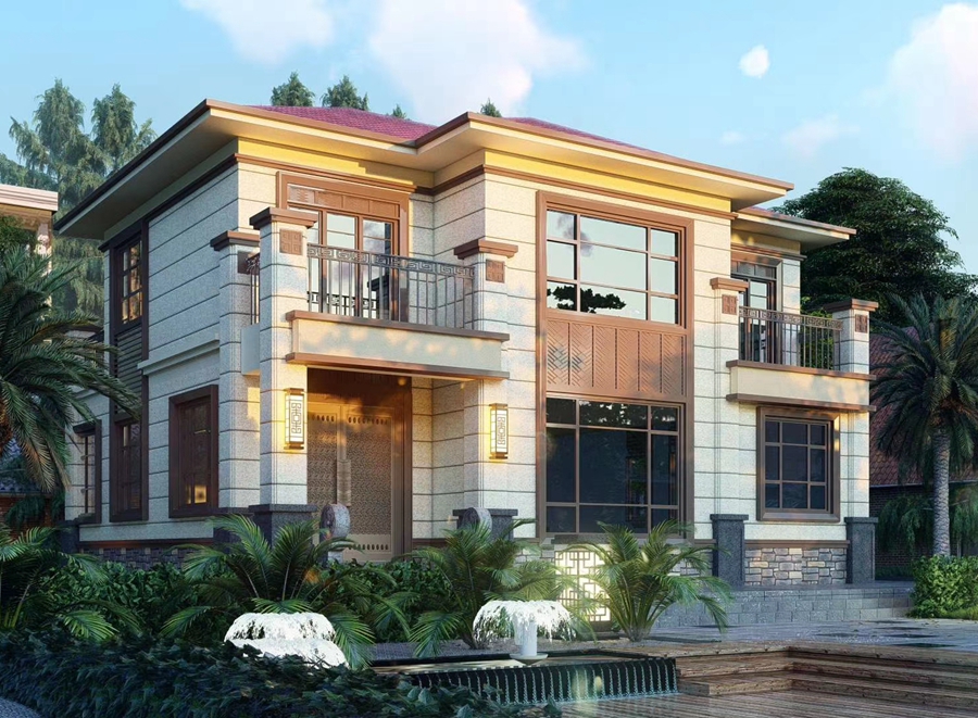 輕鋼別墅的設計理念介紹