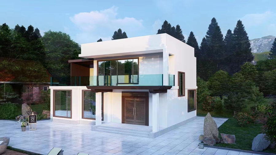 輕鋼別墅室內(nèi)設(shè)計(jì)有哪些風(fēng)格選擇？(圖2)