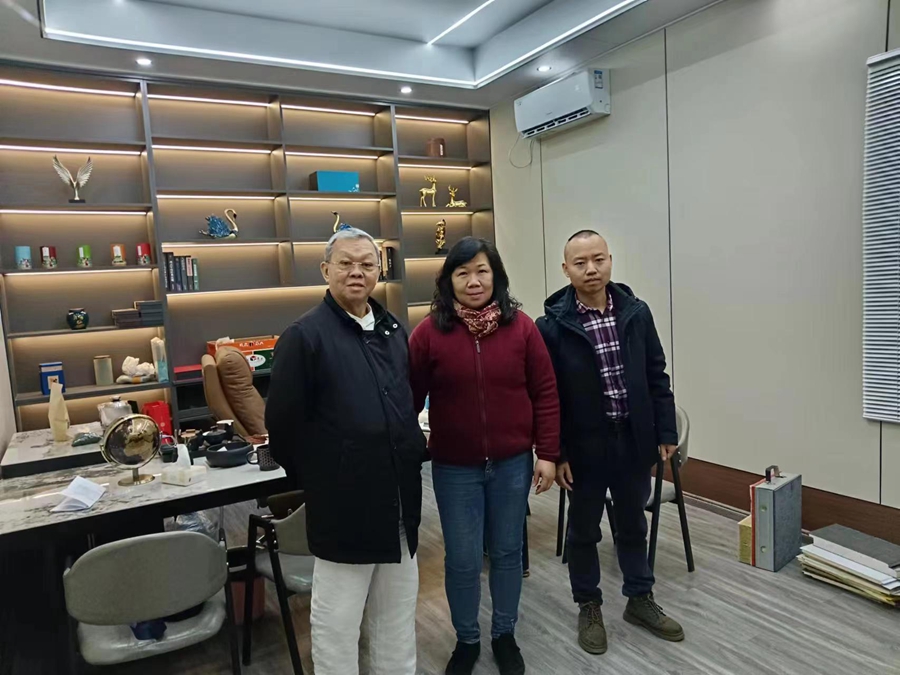 法國(guó)華僑代表團(tuán)蒞臨睿婕輕鋼別墅工廠考察，探尋合作機(jī)會(huì)！